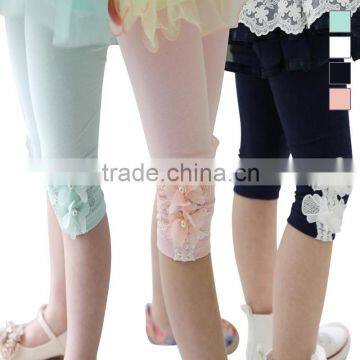 2015 Fashionable Summer Hosiery Girl Leggings Baby Princess Candy Color Cotton Girl Leggings