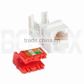 Modular Cat6 RJ45 Keystone Jack UTP Cat5e RJ45 Modular RJ45 Keystone Jack photo-3