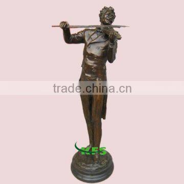 Hot sale bronze man musician