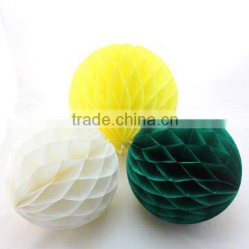 Professional Wedding Party Decoration Supply 16" Paper honeycomb ball