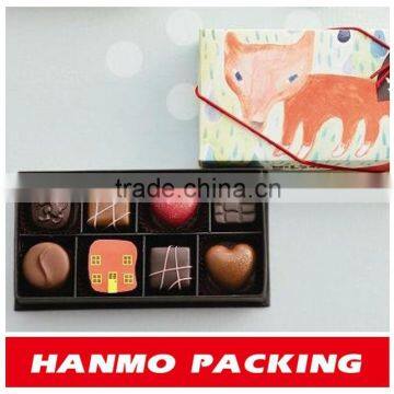 fashion design promotion gift screen printing chocolate box