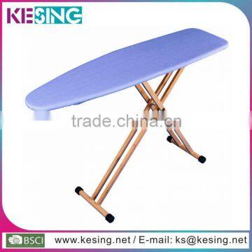 KS5414STBM Plastic Ironing Board with Bamboo Leg