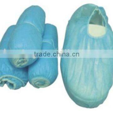 Disposable Nonwoven Anti-slip Printed Overshoes with Elastic Ankles