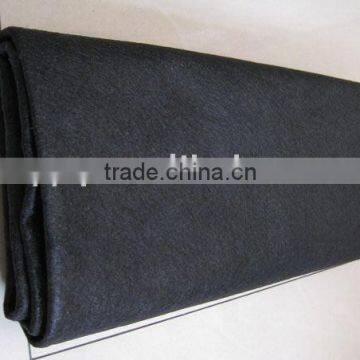 pp black thermally bonded geotextile