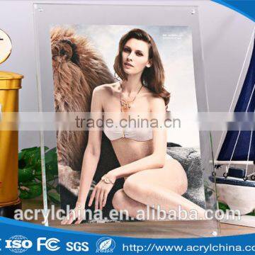 2016 clear beatiful china girl photo frames