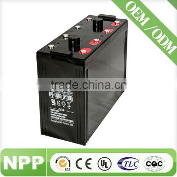 2V 1200AH accumulators solar maintenance free lead acid battery