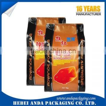 Aluminum Foil Fish Food Packaging Material / Plastic Zipper Lock Bag photo-2