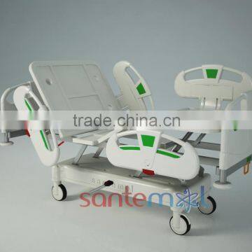 STM - 8371 Pneumatic Hospital Bed with Hydraulic Height Adjustment