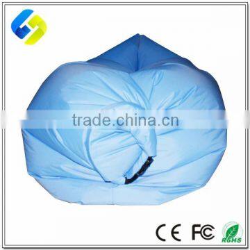 New Technology 210T Polyester Plaid Material Fast Inflatable Air Sleeping Bag photo-6