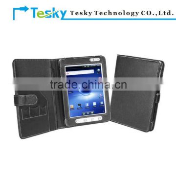 book style PU leather case for viewsonic viewpad 7 tablet