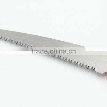 180MM 65mn Steel Hand Garden Folding Saw With Black Handle