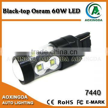 black top Osram technology 60w car led lights T20
