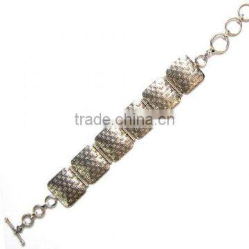 925 sterling silver jewelry wholesale silver bracelet Plain silver jewelry design