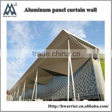 Metal wall, aluminium panel curtain walls