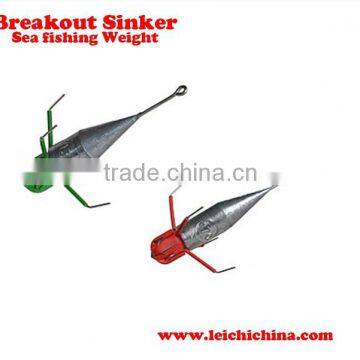 Wholesale Popular Fishing Sinkers Sea fishing Weight Fishing Lead Sinkers