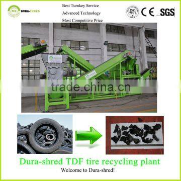 Dura-shred Newly Design, High efficient tyre/tire shredder