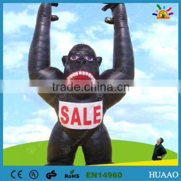 Giant Inflatable Gorilla commercial quality outdoor advertising inflatables models