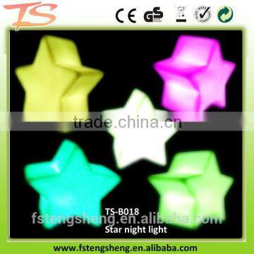 Baby Bedroom Glowing Star Shape Sleeping Night Light photo-6