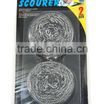 2pc large metal scourer for floor cleaning