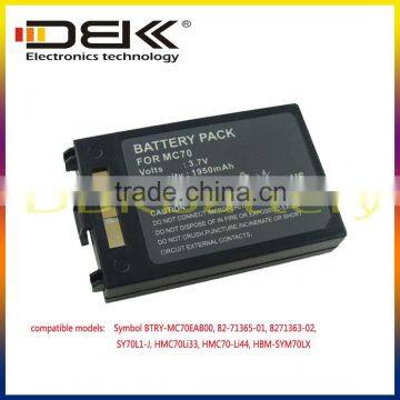 MC70 Scanner Battery For Symbol MC70EAB00 Symbol BTRY-MC70EAB00, 82-71365-01, 8271363-02, SY70L1-J, HMC70Li33, HMC70-Li44, HB