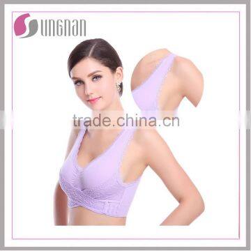 Cheap Wholesale Seamless Compression Sports Bra