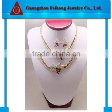 Hot-selling China design most popular african jewelry sets 18k