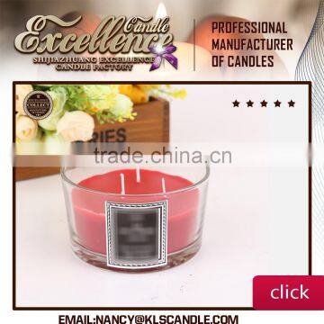 Glass Jar Candle With 3 Wicks Nancy whatsapp:0086 15097479316