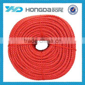 3 strands monofilament polypropylene rope baling twine