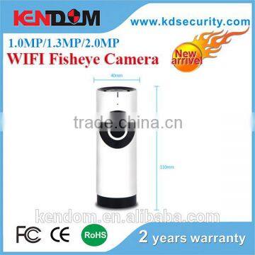 2016 Latest Wifi Panorama View P2p Mini Wifi Fisheye Camera Care for Faminily Smart Remote Monitor Wifi Camera