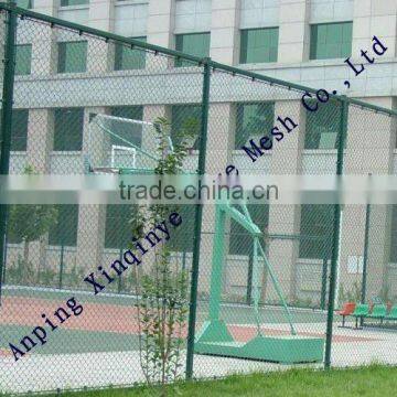 Parking Lot Chain Link Fence