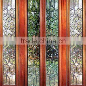 Front House Doors Design With Side Lites DJ-S9201MST-2