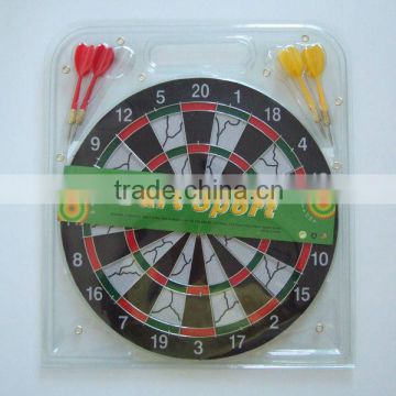 12'' flocked dartboard LA-12567