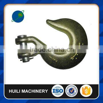 Drop forged carbon steel clevis slip hook