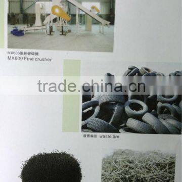 Waste tire resource recycling equipment