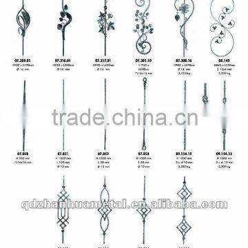 ornamental wrought iron railing parts