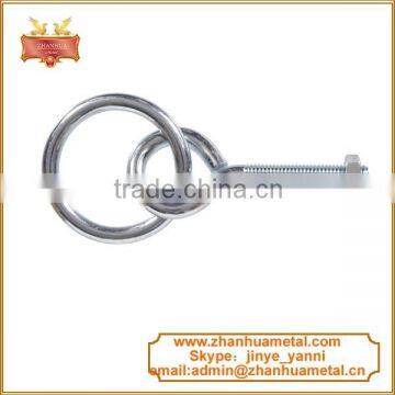 Drop forged ring anchor bolt with nut