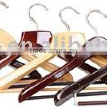 wooden clothes hanger