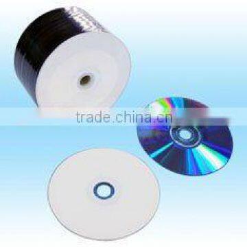 White Ink Jet Printable DVD, printable dvdr