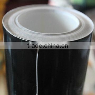 High glossy black self-adhesive auto sunroof parts film with air bubbles