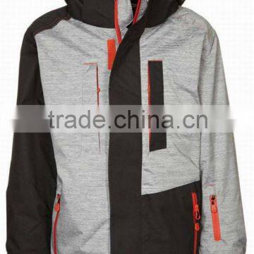 Kids outdoor wear grey ski jacket