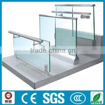 European Style Home Use Stair Glass Railing Prices photo-2