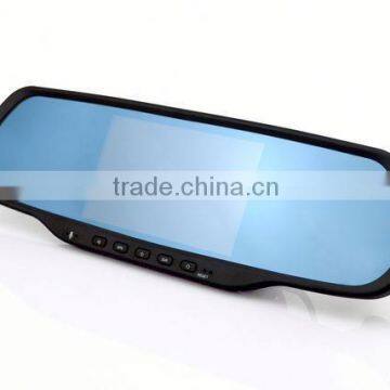 Chelong Factory 5.0inch Android 4.0.4 Dual Lens 120deg Wifi G-sensor GPS touch screen high brightness rearview mirror