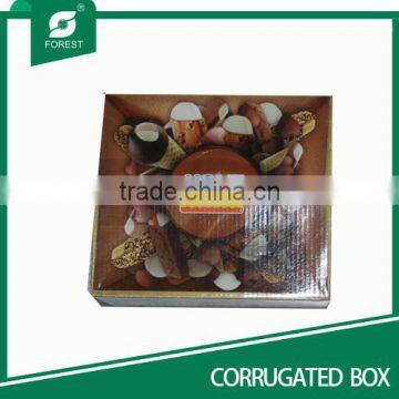 Standard RSC corrugated box for chocolate