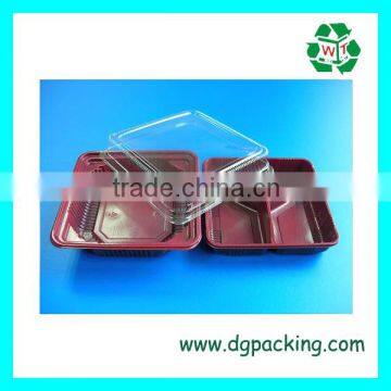 good quality portable plastic food storage blister box