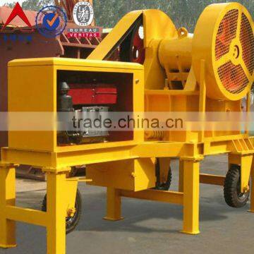 2014 china supplier new designed mobile plant mobile jaw crusher for sale