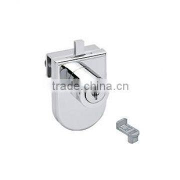 Glass cabinet drawer door lock, Furniture lock with zinc