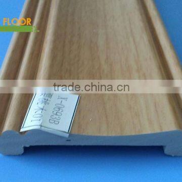 PVC panel solid wood skirting use Hot compress