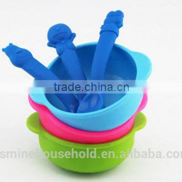 Hot Sale FDA/LFGB Grade Unbreakble Feeding Silicone baby bowls