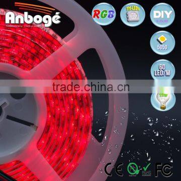 High Lumen aquarium 5050 LED flexible waterproof led strip tape rgb 5050 ip65 led strip 5050 24v kit                        
                                                Quality Choice