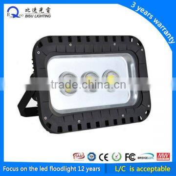 2016 LED flood light 150w led flood lighting with Meanwell driver CE Rohs